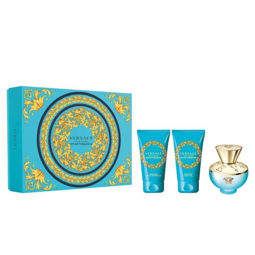 Дамски луксозен комплект - Versace Dylan Turquoise Pour Femme Gift Set