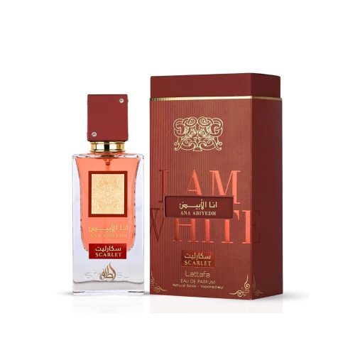 Lattafa Ana Abiyedh Scarlet EDP 60ml – Парфюмна вода за жени и мъже