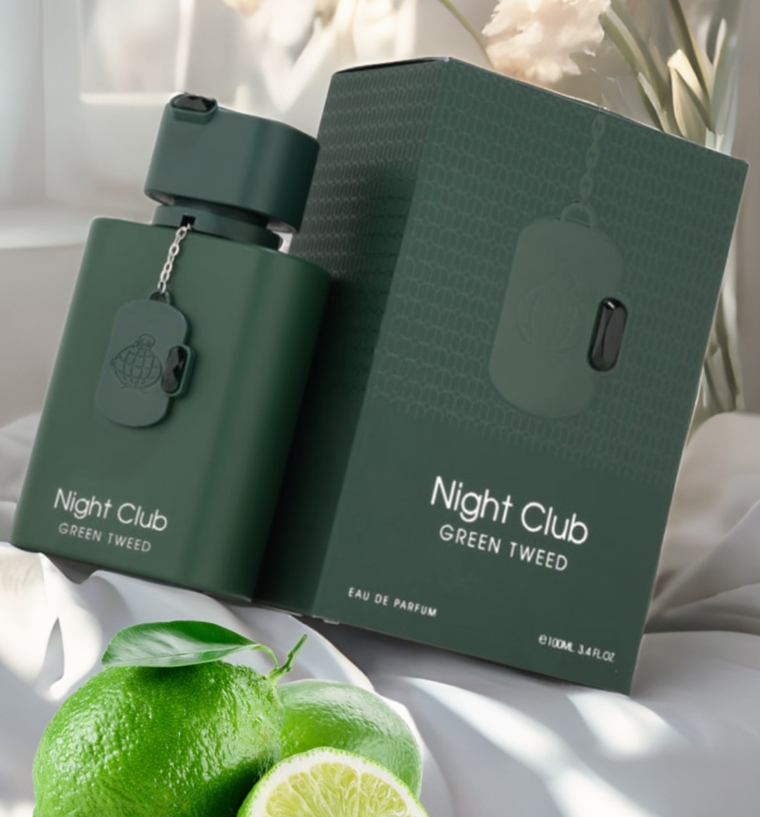Fragrance World Night Club Green Tweed EDP 100ml – Парфюмна вода за мъже - Image 10