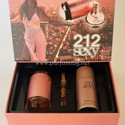 Дамски подаръчен комплект – Carolina Herrera 212 Sexy