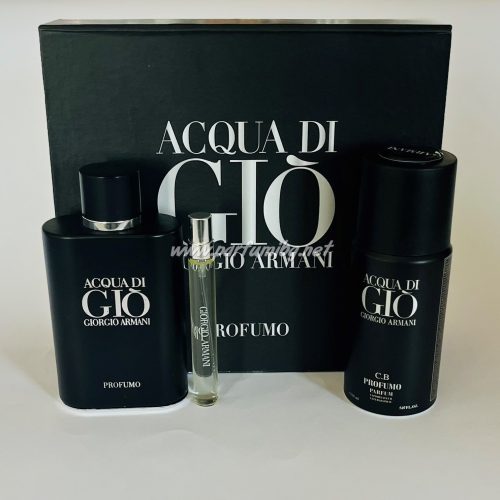 Мъжки подаръчен комплект – Giorgio Armani Acqua di Gio Profumo