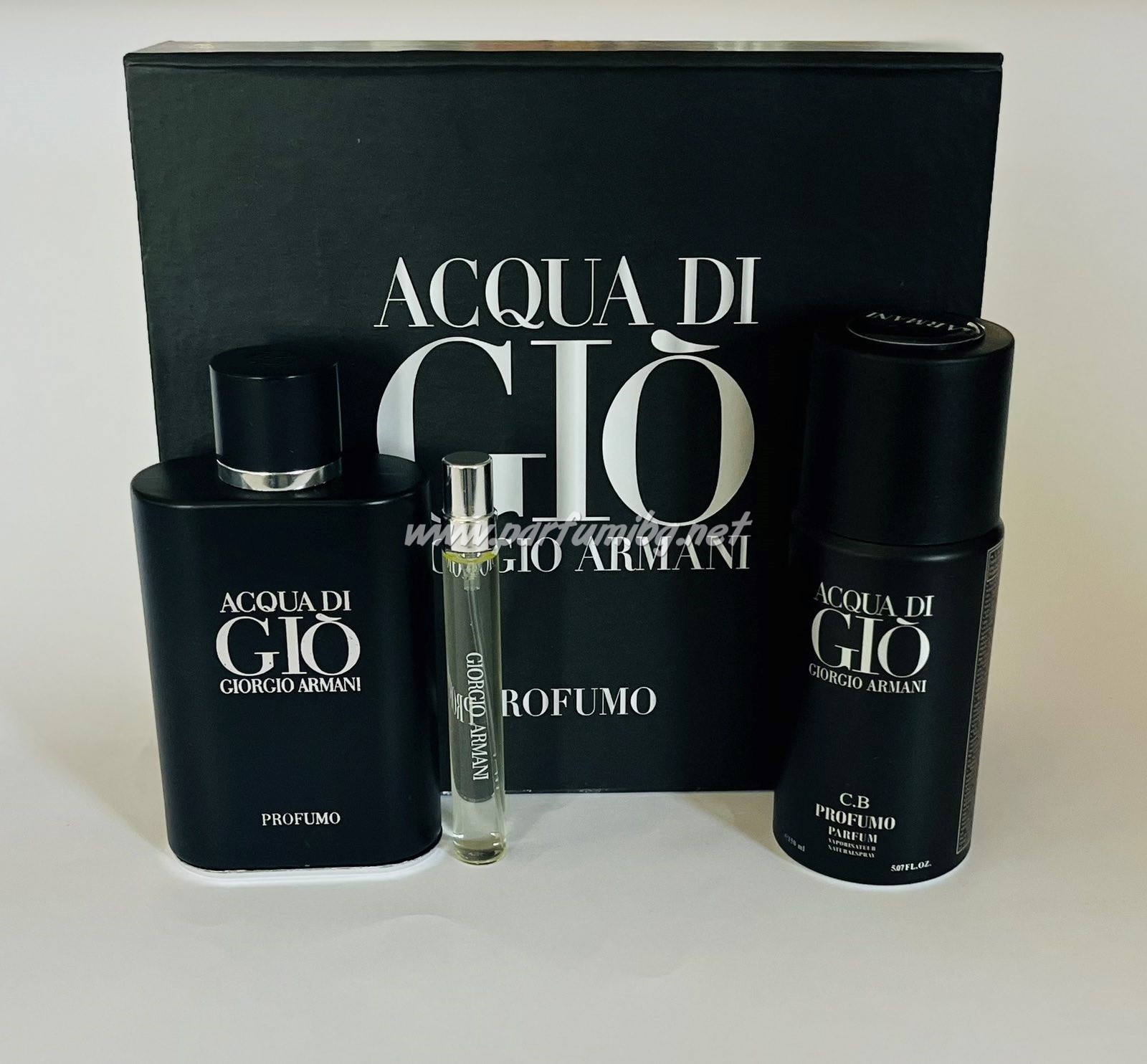 Мъжки подаръчен комплект – Giorgio Armani Acqua di Gio Profumo